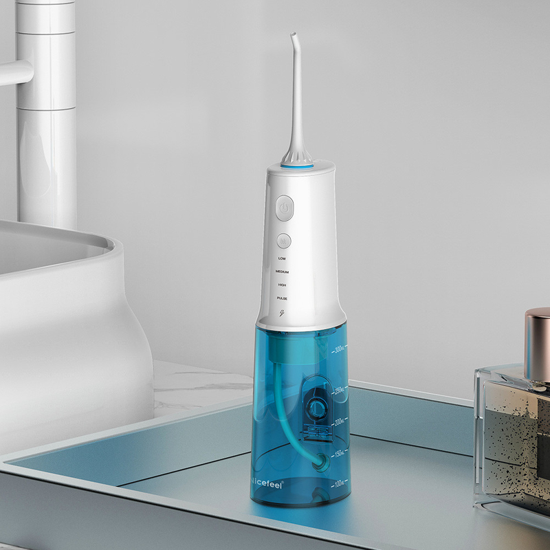Tanque de água oral sem corda portátil de Irrigator 300ml do cuidado oral de Nicefeel poderoso