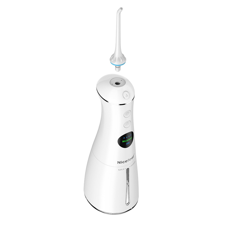 300ml Jet Cordless Water Flosser elétrica, 6 modos de trabalho molham Jet Dental Flosser