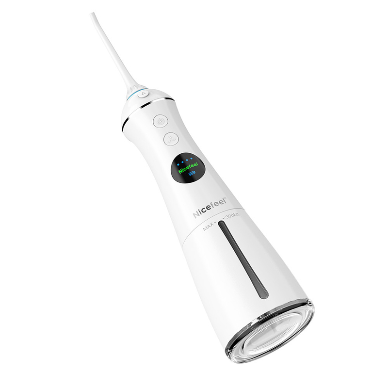 300ml Jet Cordless Water Flosser elétrica, 6 modos de trabalho molham Jet Dental Flosser