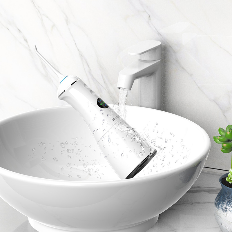 300ml Jet Cordless Water Flosser elétrica, 6 modos de trabalho molham Jet Dental Flosser