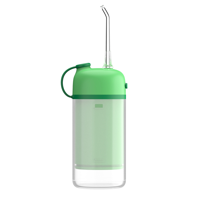 Tipo C IPX7 jato elétrico sem fio portátil mini limpador de dentes com fio dental