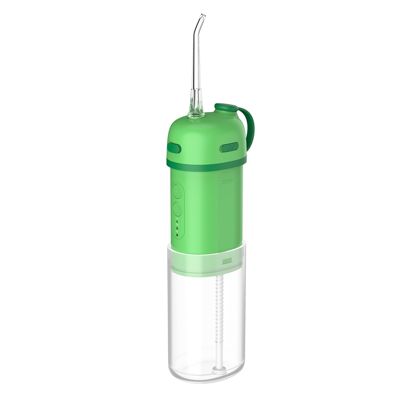 Tipo C IPX7 jato elétrico sem fio portátil mini limpador de dentes com fio dental