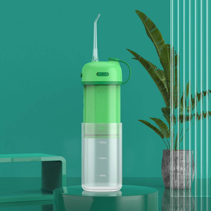 Tipo C IPX7 jato elétrico sem fio portátil mini limpador de dentes com fio dental