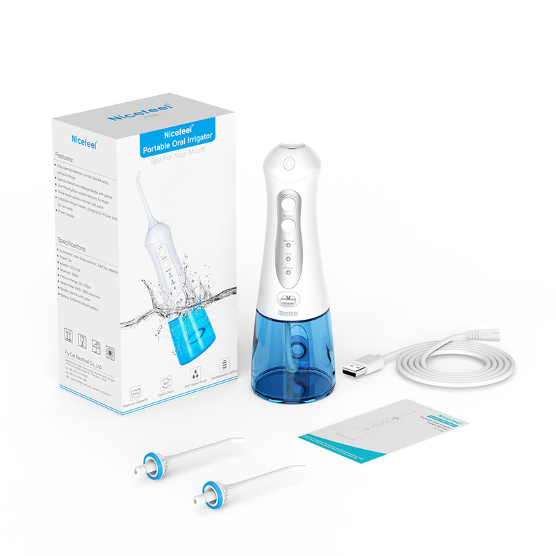 300ml IPX7 Jato Elétrico Mini Cordless Portable Water Flosser Dentes Limpador de Dentes