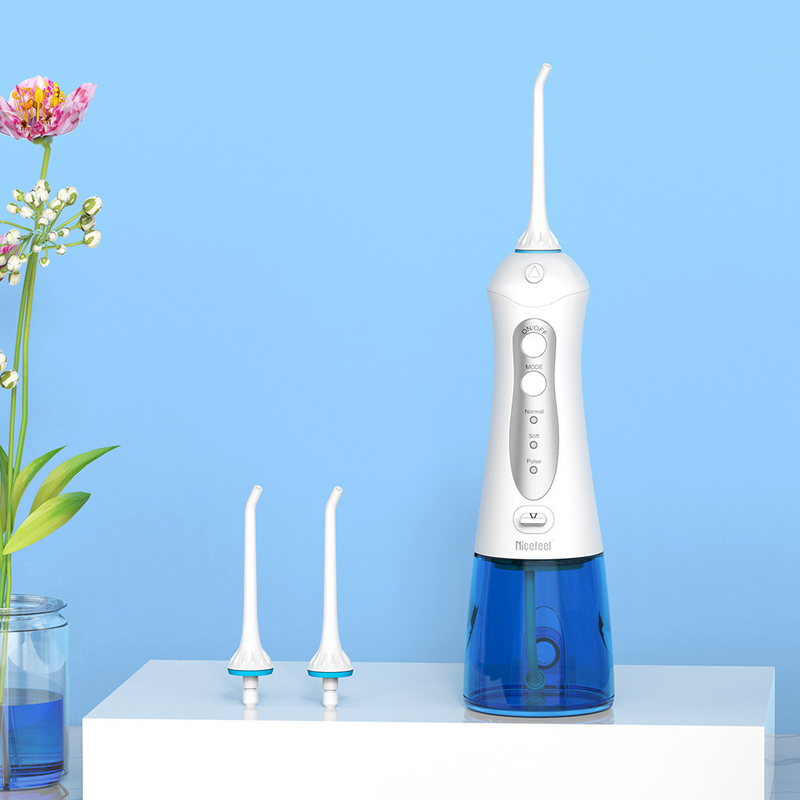300ml IPX7 Jato Elétrico Mini Cordless Portable Water Flosser Dentes Limpador de Dentes