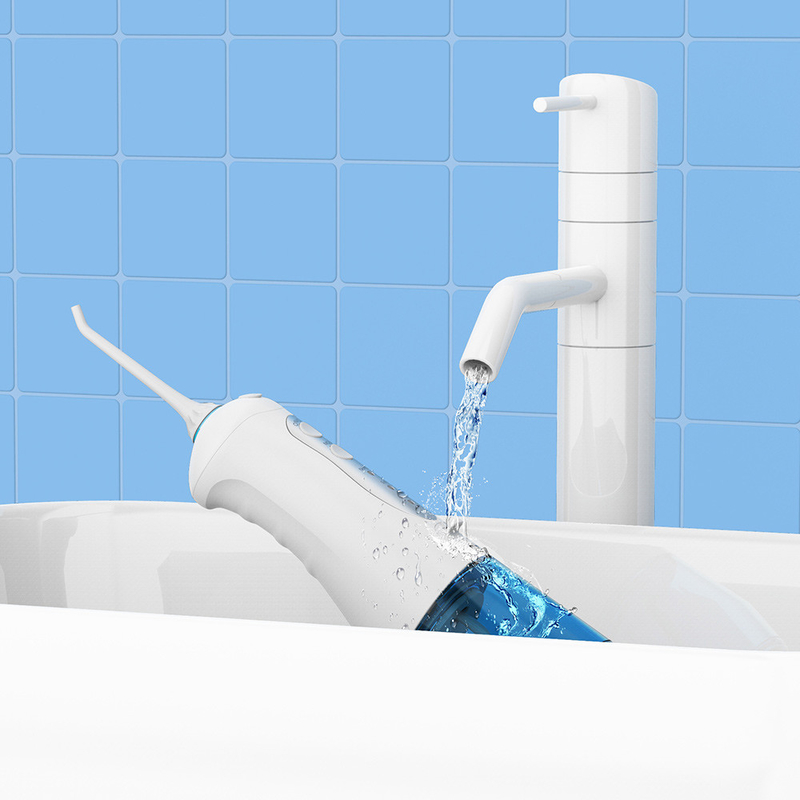 300ml IPX7 Jato Elétrico Mini Cordless Portable Water Flosser Dentes Limpador de Dentes