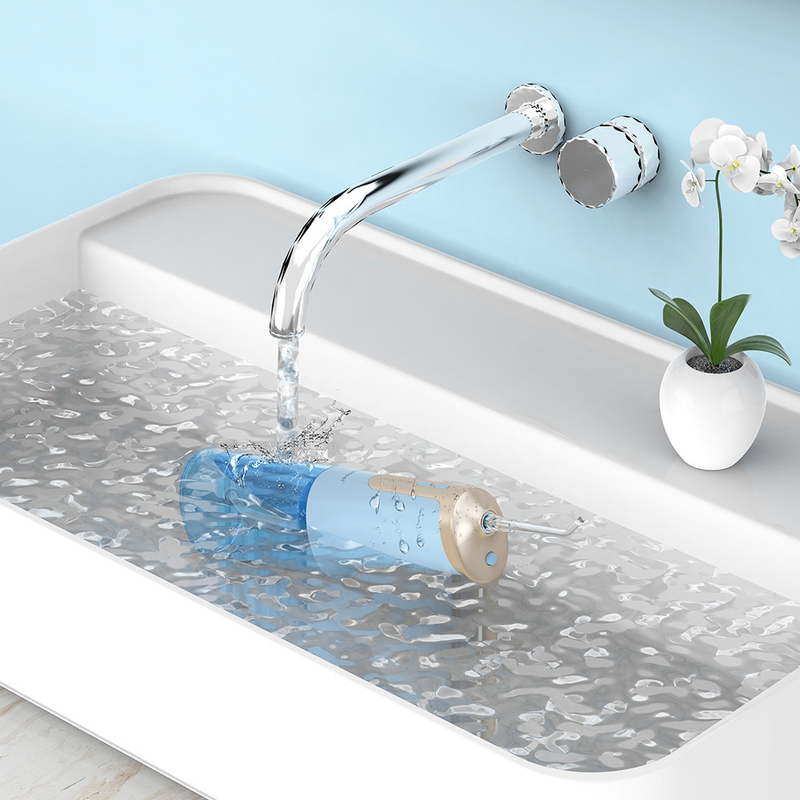 Líquido de limpeza oral Jet Cordless Portable Water Flosser elétrica IPX7 300ml