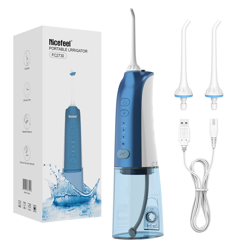 270ml 3 a água dental Flosser USB Bluetooth recarregável dos modos IPX7 escolhe 2 Jet Tip