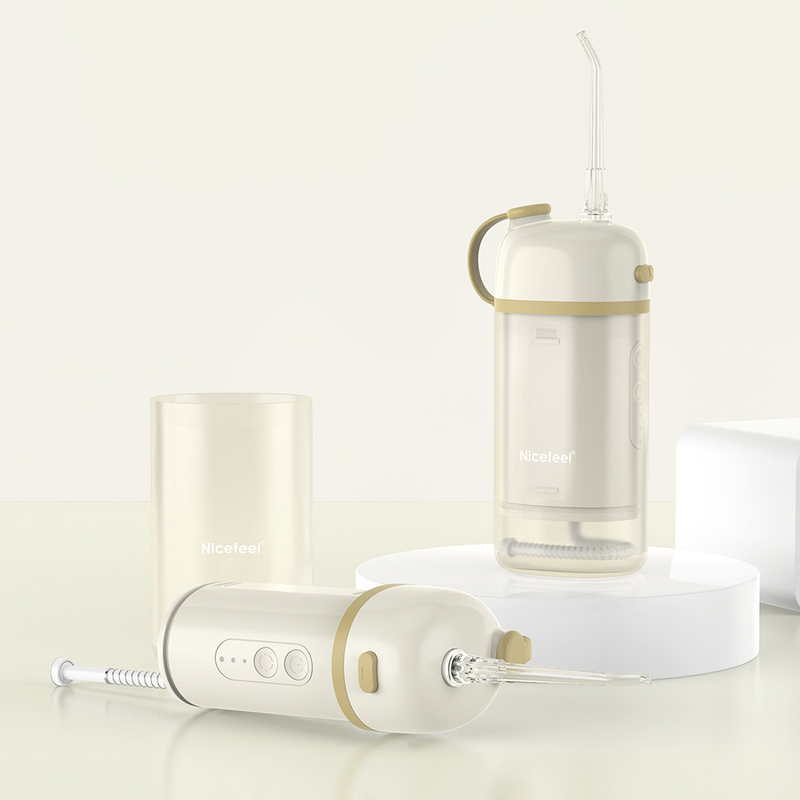IPX7 Jet Cordless Type dental elétrica C Mini Water Flosser Teeth Cleaner portátil