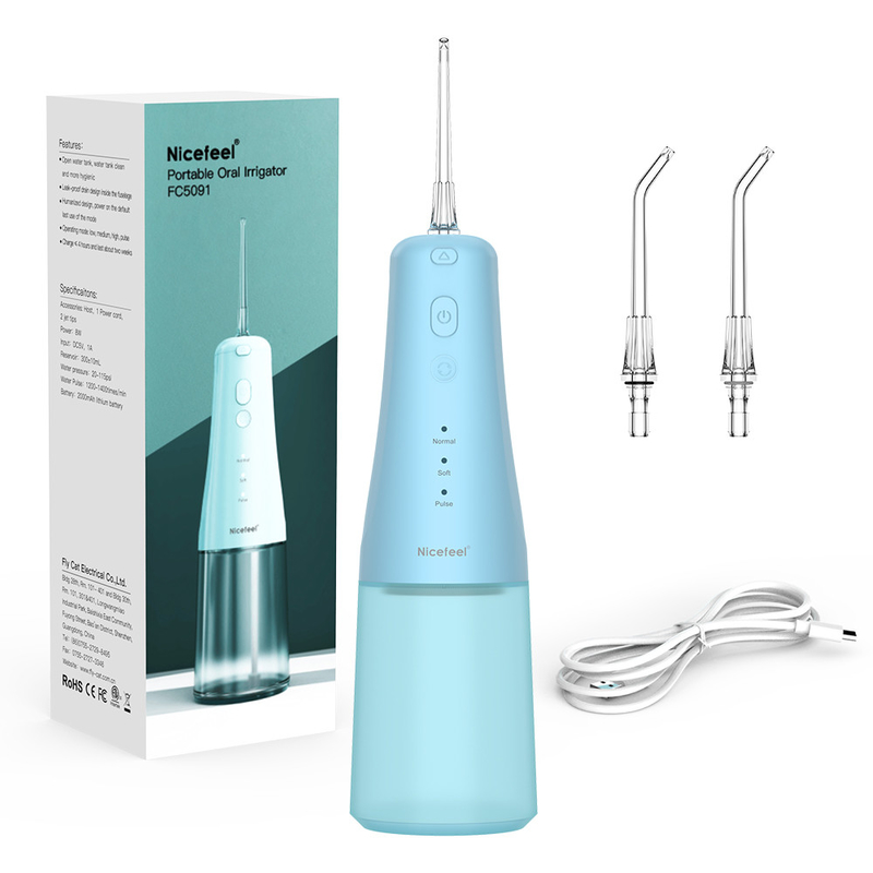 Água sem corda Flosser dental Irrigator oral recarregável portátil