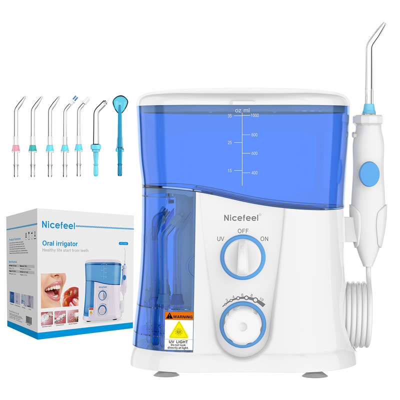 Capacidade oral dental sem corda do tanque de água de Flosser 1000ml da água de Irrigator