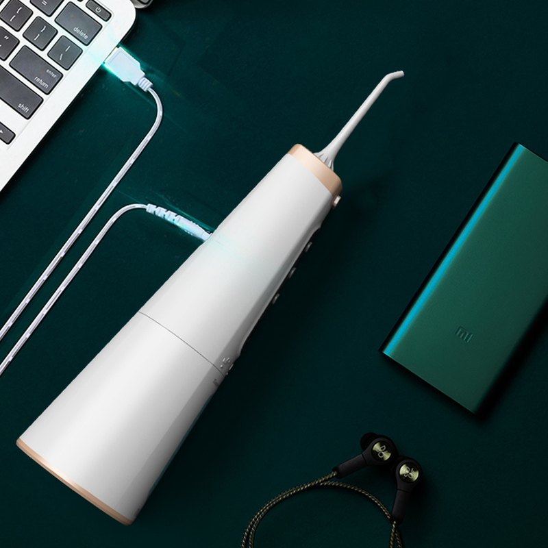 Água oral Flosser dos cuidados dentários de Irrigator 0.5kg do ozônio branco para o uso da casa