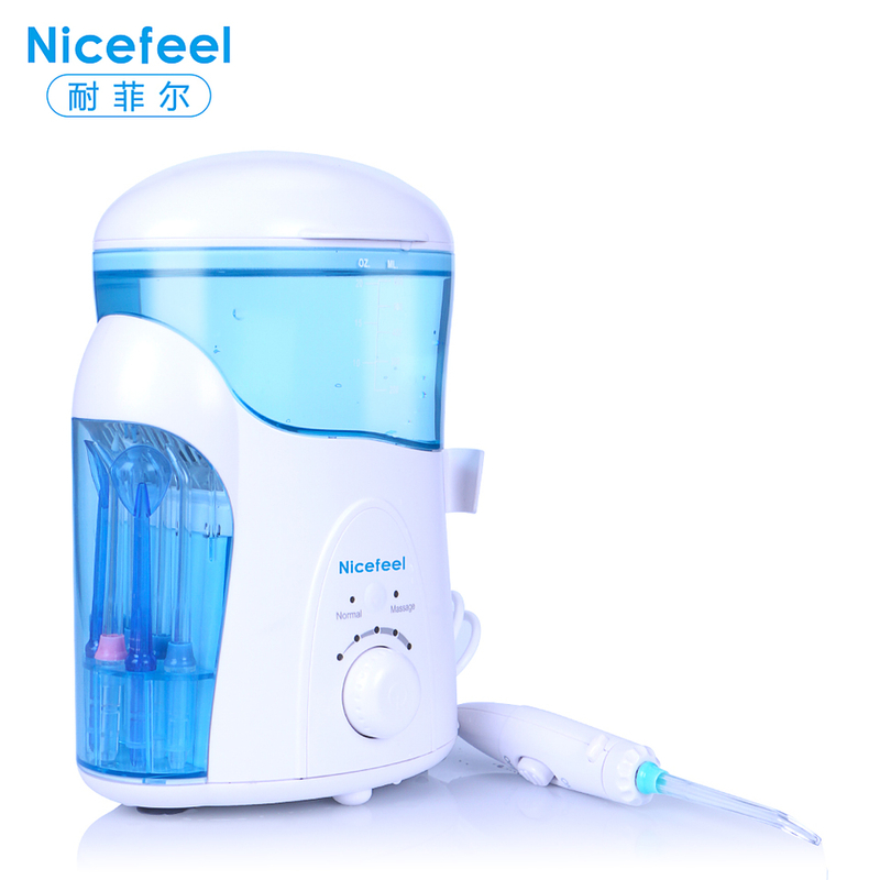 Água portátil Flosser do curso com pressão material do adaptador 1A e de água 30-125PSI do ABS