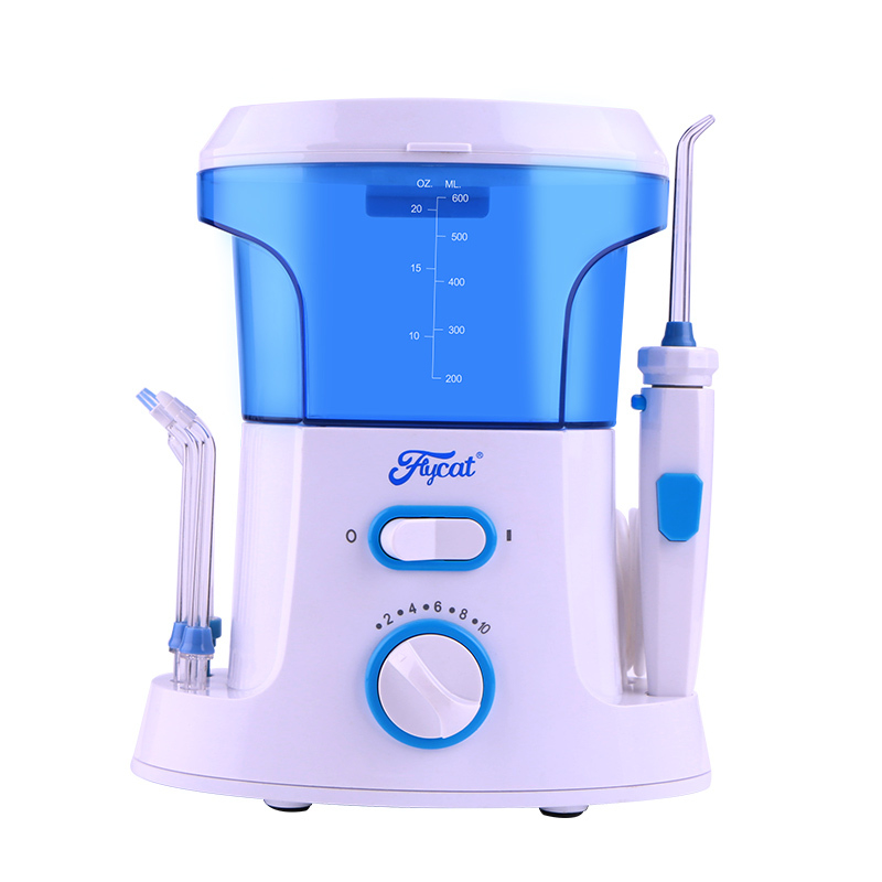 100 - 240V Flosser de água de balcão 600ml 1,2kg Peso perfeito para cuidados orais