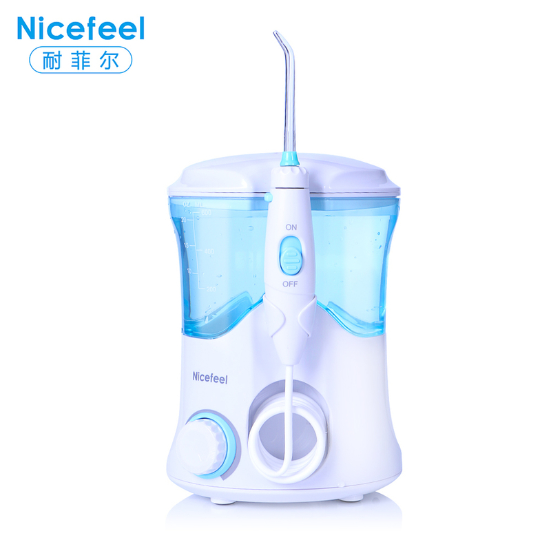 ABS sem fio Nicefeel Flosser de água 1400mAh 300ml 4 horas Tempo de carregamento