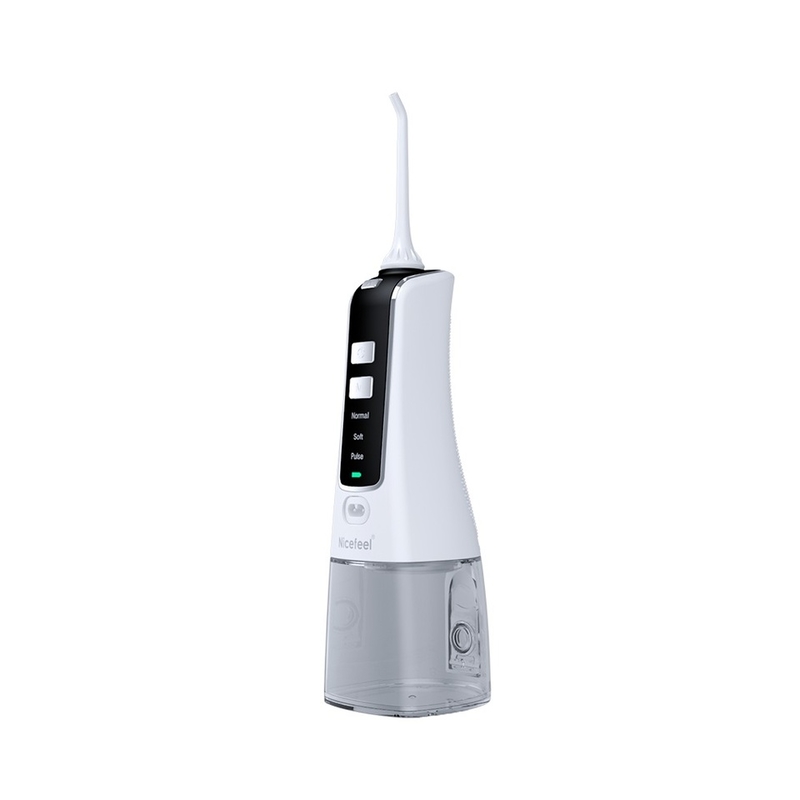 25.5*7.5*7.5cm Sem fio Nicefeel Water Flosser Irrigador Oral 300ml 1400mAh