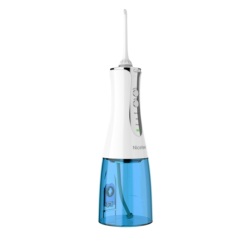 bocal oral sem corda dental do branco 2.5mm de Flosser da água de 1000ml Irrigator