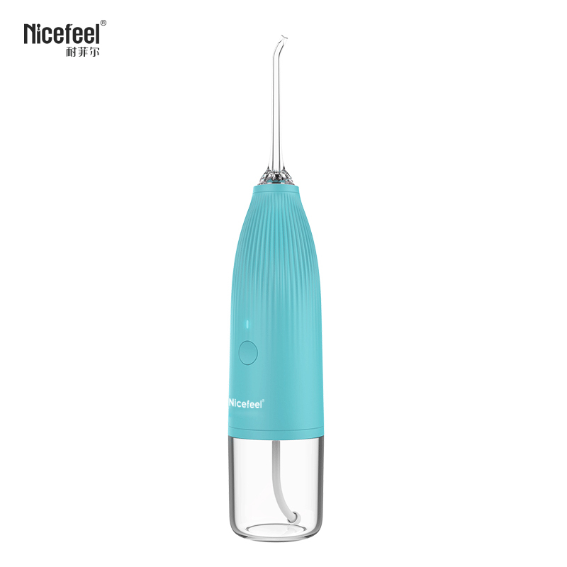 2 horas de tempo de carregamento Mini Flosser de água portátil e amigável para viagens a 0,22 kg