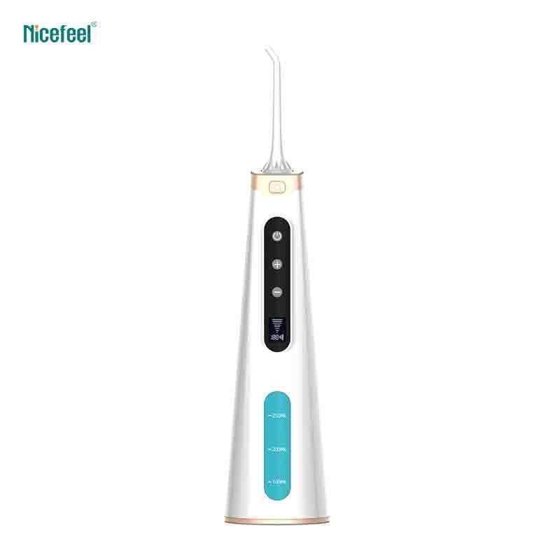 Irrigador Oral de ozono com bocal giratório de 360° para uma higiene oral eficaz