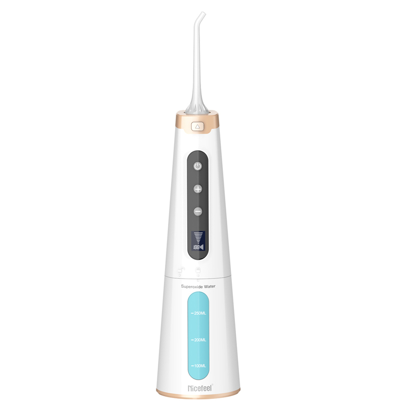 Flosser de água de tanque avançado - 3 tipos de bocal 30-125PSI Pressão de água