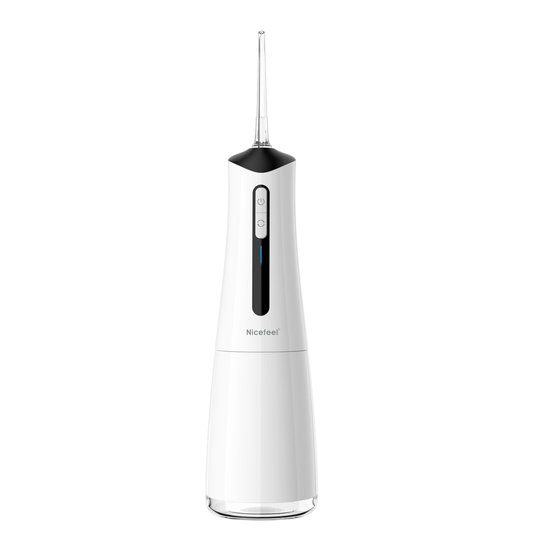 30-125PSI Pressão de água Flosser de água portátil sem fio - Cor branca amigável para viagens