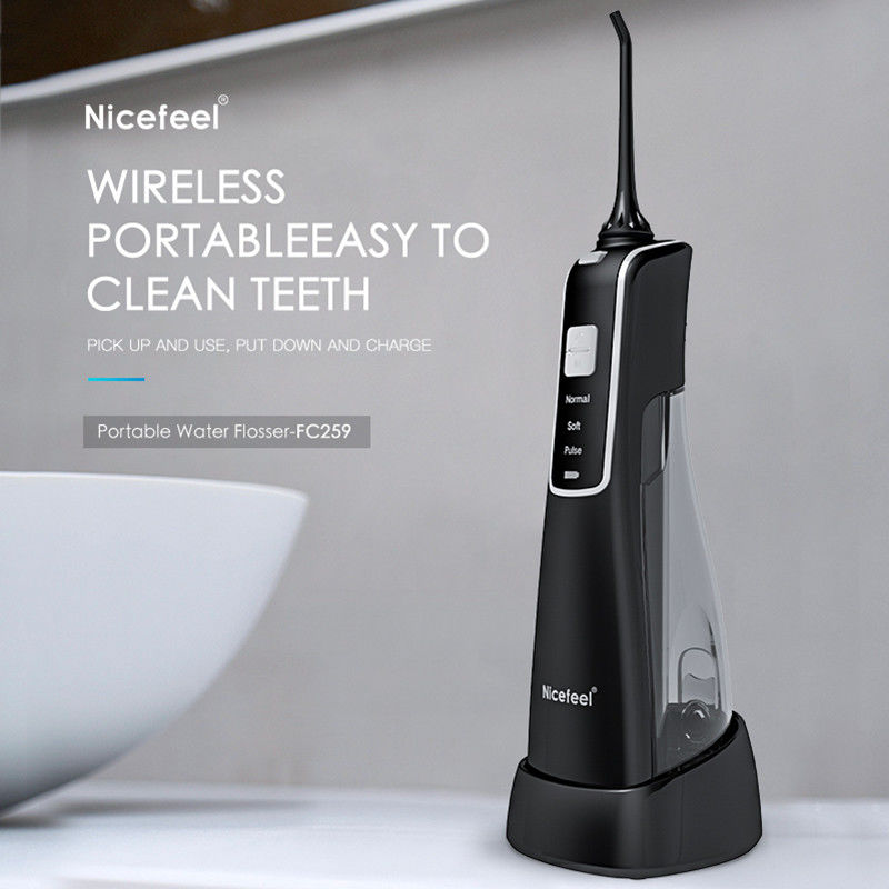 Água de carregamento sem fio portátil Flosser, dentes orais de Irrigator que limpam a massagem da goma (modelos de IPX7 Waterproof/3)