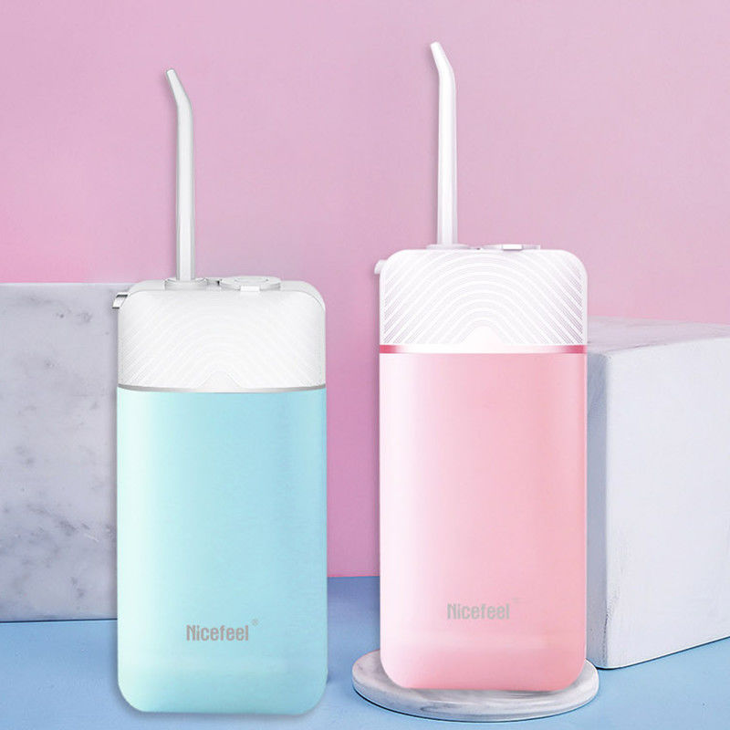 Água elétrica Flosser Irrigator oral de Mini Design Collapsible Water Flosser com bocal de Storagable