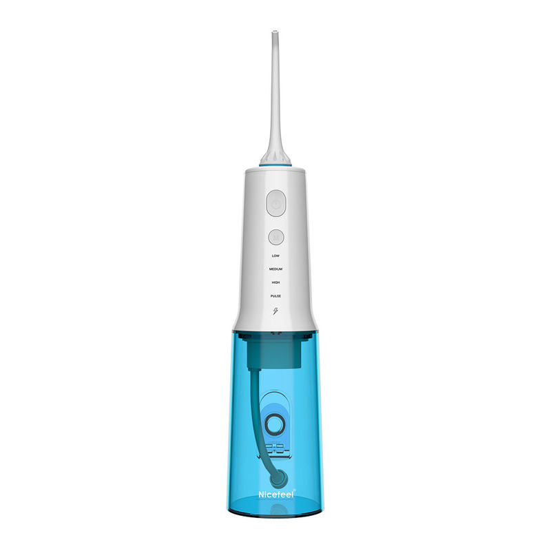 Água sem corda personalizada Jet Mouth Cleaner de Flosser da água da etiqueta IPX7 Nicefeel