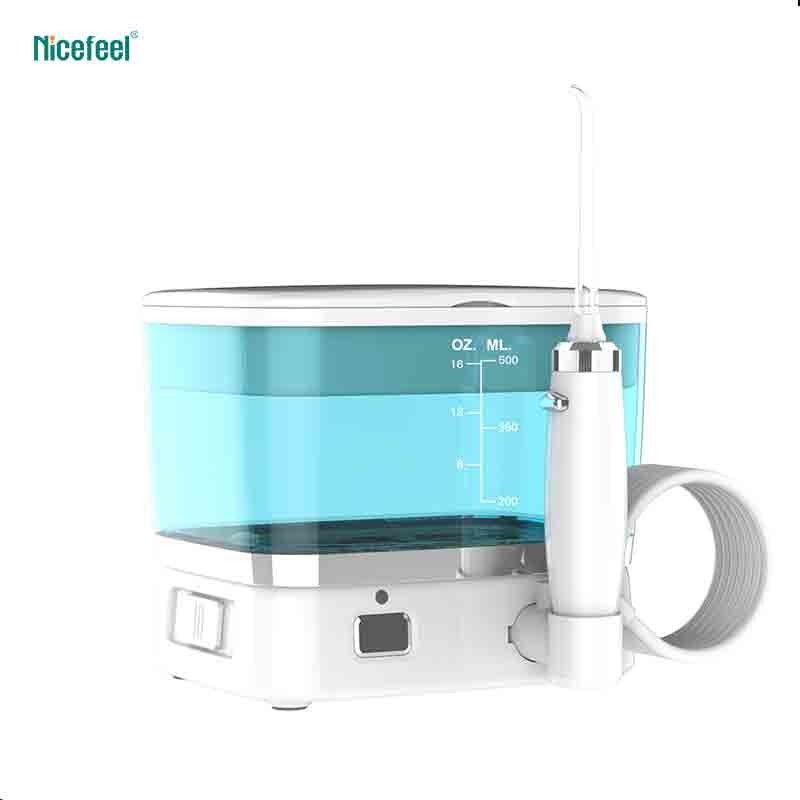 Água recarregável sem corda portátil Flosser de Nicefeel com o tanque de água 500ml