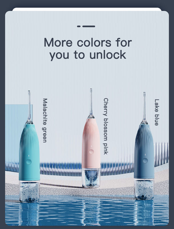 800 Mah Battery Oral Water Irrigators que clarea a água Jet Pick For Travel
