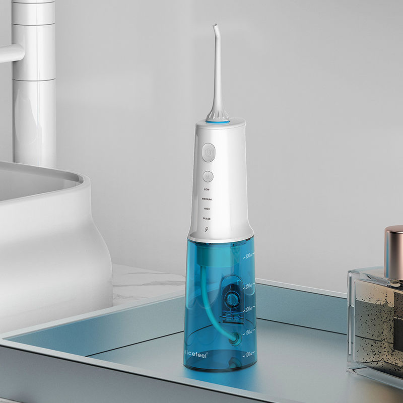 Melhor Electric Power Flosser para a água sem corda Flosser IPX7 de Nicefeel do curso bateria de 1900 mAh