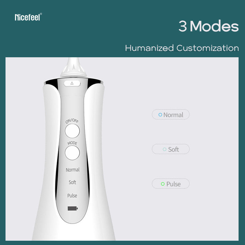 Cuidado científico de Flosser da água de Nicefeel para a saúde oral Irrigator oral portátil