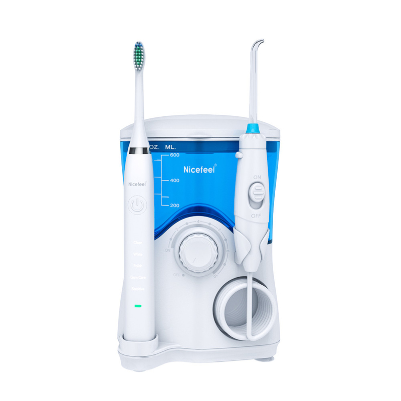 18W 30-120psi todo em uns escova de dentes e Flosser FDA aprovou o material do PC do ABS